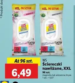 Lidl Ściereczki nawilżane wiosenna bryza W5 oferta