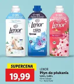 Lidl Płyn do płukania cherry blossom & sage Lenor oferta
