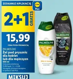 Lidl Żel pod prysznic milk & honey Palmolive Naturals oferta