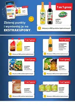 Kaufland Syrop malinowy Łowicz oferta