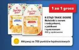 Kaufland Naleśniki z jabłkami i cynamonem K-Classic Stąd Takie Dobre! oferta