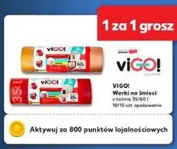 Kaufland Worki do segregacji śmieci 60 l Vigo! oferta