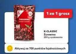 Kaufland Żurawina suszona K-Classic oferta