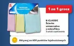 Kaufland Ścierki uniwersalne z mikrofibry K-Classic oferta