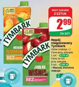 Dino Napój pomarańcza-brzoskwinia Tymbark oferta