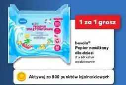 Kaufland Papier nawilżany Bevola Kids oferta