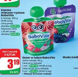 Dino Mus jagody i jabłka z bananem Bobovita oferta