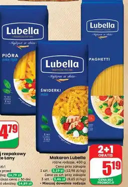 Dino Makaron spaghetti Lubella oferta