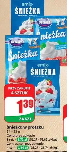 Dino Bita śmietana śnieżka Gellwe oferta