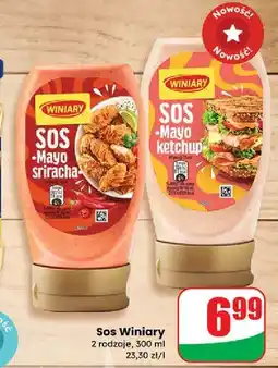 Dino Sos mayo ketchup Winiary oferta