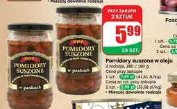 Dino Pomidory suszone w oleju słonecznikowym M&K oferta