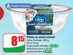 Dino Filety śledziowe w sosie śmietanowym Lisner oferta