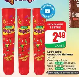 Dino Lód w tubce Hellena Oranżada oferta