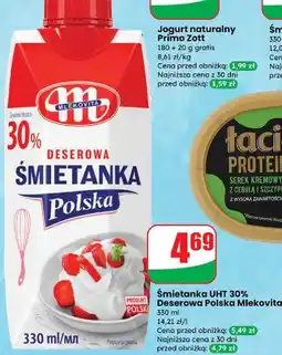 Dino Śmietanka polska 30 % Mlekovita oferta