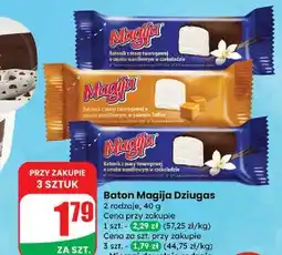 Dino Batonik z masy twarogowej o smaku tofee Magija oferta
