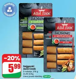 Dino Sajgonki z wieprzowiną + sos Asia Cook oferta