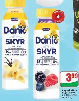 Dino Jogurt skyr owoce leśne Danone Danio oferta