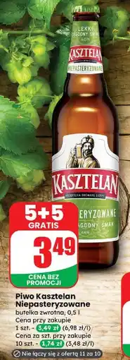 Dino Piwo Kasztelan Niepasteryzowane oferta