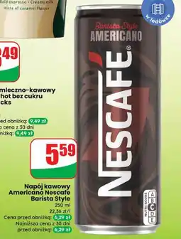 Dino Kawa americano Nescafe Barista Style oferta