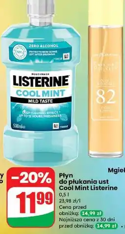 Dino Płyn do płukania ust Listerine Cool Mint oferta