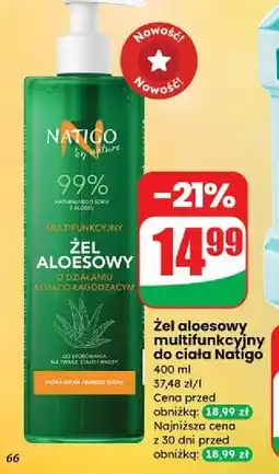 Dino Multifunkcyjny żel aloesowy Natigo oferta