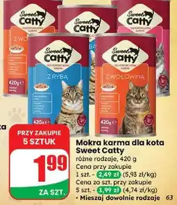 Dino Karma dla kota z kurczakiem Sweet Catty oferta