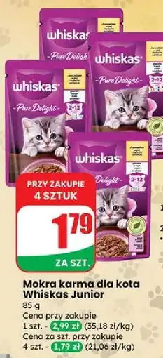 Dino Karma z kurczakiem Whiskas Pure Delight oferta