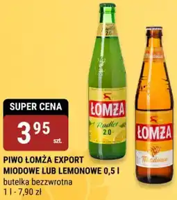 bi1 PIWO ŁOMŻA EXPORT MIODOWE LUB LEMONOWE oferta