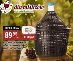 bi1 BALON DO WINA W KOSZU PLASTIKOWYM oferta