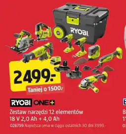 Jula Zestaw narzędzi 12 elementów 18 V 2,0 Ah + 4,0 Ah oferta