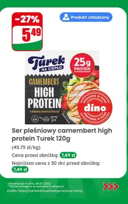 Dino Ser pleśniowy camembert high protein Turek oferta