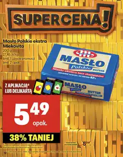 Delikatesy Centrum Masło Polskie ekstra Mlekovita oferta