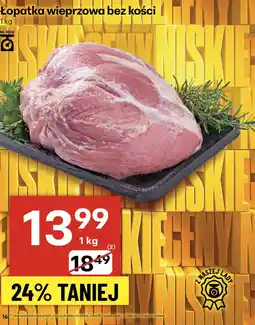 Delikatesy Centrum Łopatka wieprzowa bez kości Z naszej Ladi oferta