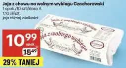 Delikatesy Centrum Jaja z chowu na wolnym wybiegu Czachorowski oferta