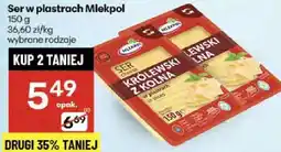 Delikatesy Centrum Ser w plastrach Mlekpol oferta