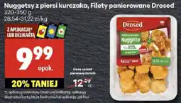 Delikatesy Centrum Nuggetsy z piersi kurczaka, Filety panierowane Drosed oferta