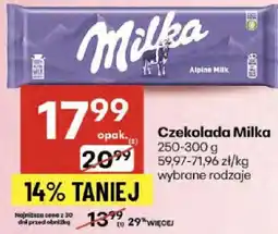 Delikatesy Centrum Czekolada Milka oferta