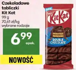 Delikatesy Centrum Czekolada Kit Kat Double Chocolate oferta