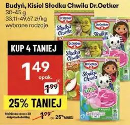 Delikatesy Centrum Budyń, kisiel Słodka Chwila Dr.Oetker oferta