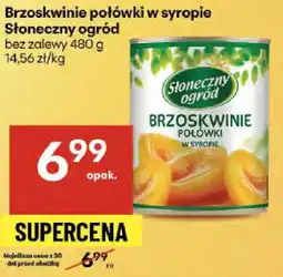 Delikatesy Centrum Brzoskwinie połówki w syropie Słoneczny Ogród oferta