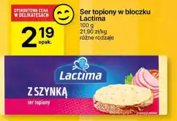 Delikatesy Centrum Ser topiony w bloczku Lactima z szynką oferta