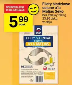 Delikatesy Centrum Filety śledziowe solone a'la Matias Seko oferta