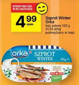 Delikatesy Centrum Szprot Winter Orka oferta