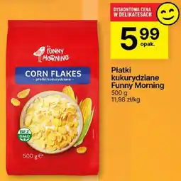 Delikatesy Centrum Płatki kukurydziane Funny Morning oferta