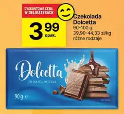 Delikatesy Centrum Czekolada Dolcetta mleczna oferta