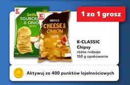 Kaufland Chipsy K-Classic różne rodzaje oferta
