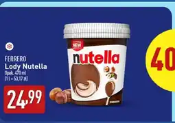 ALDI Lody Nutella oferta