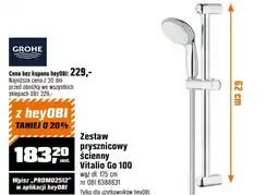 OBI Zestaw prysznicowy Vitalio oferta
