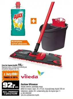 OBI Zestaw mop i wiadro Vileda oferta