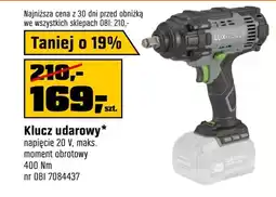 OBI Klucz udarowy oferta